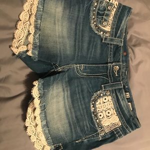 Miss Me shorts size 27